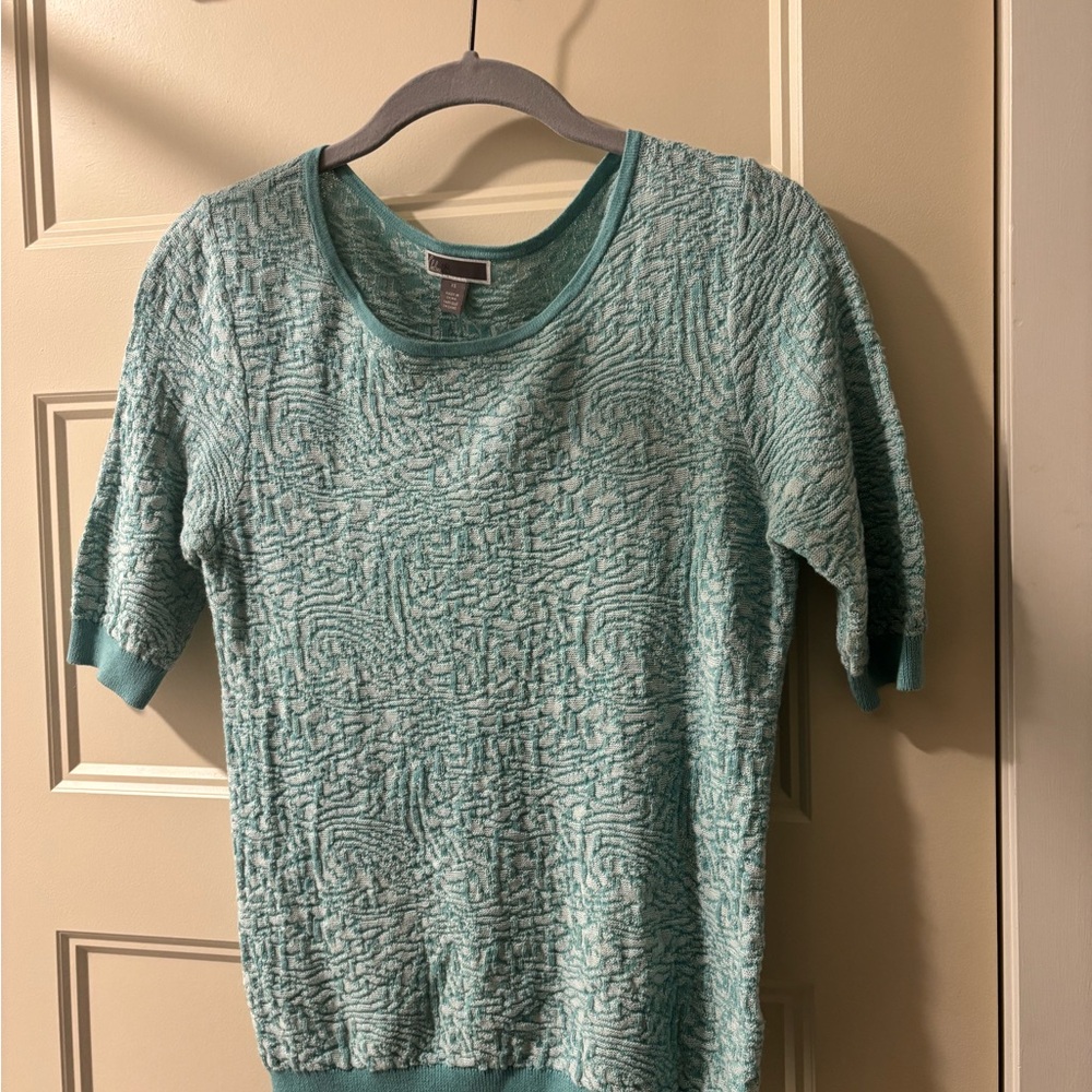 Chelsea28 - Nordstrom - Textured patterned 3/4 Sleeve Sweater